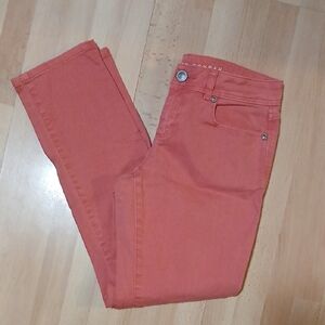 LC Lauren Conrad Women's Coral  Jeans Size 4
